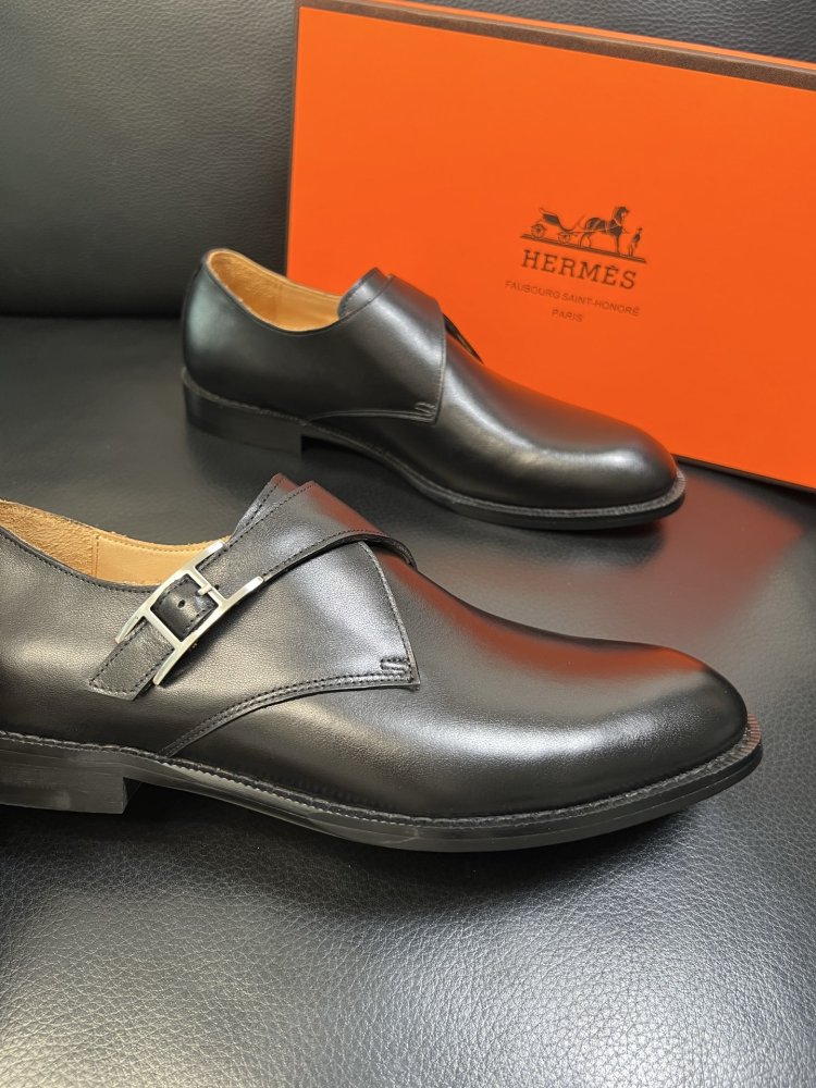 Shoes leather men's фото 6