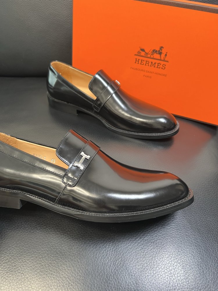 Shoes leather men's фото 6