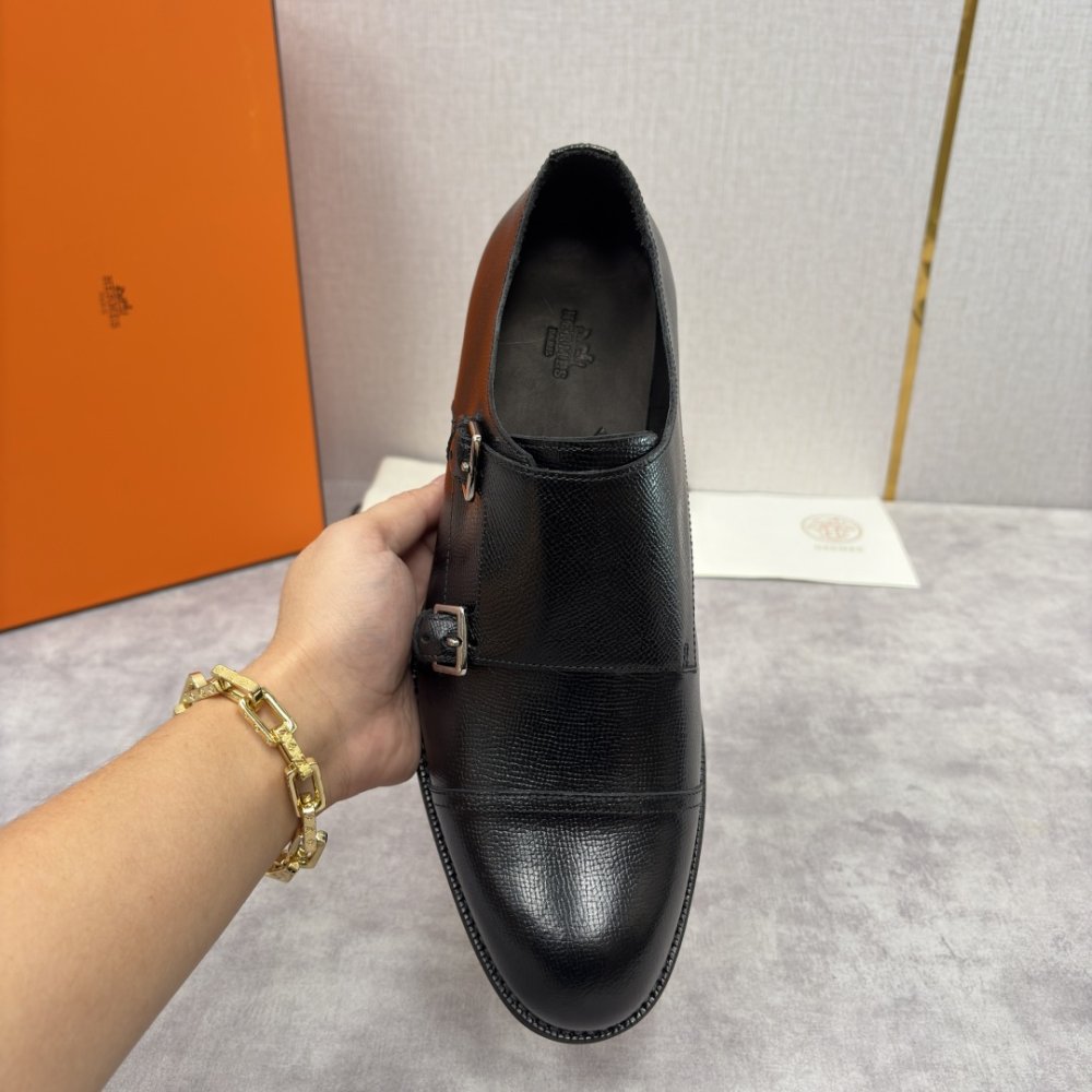 Shoes leather men's фото 6