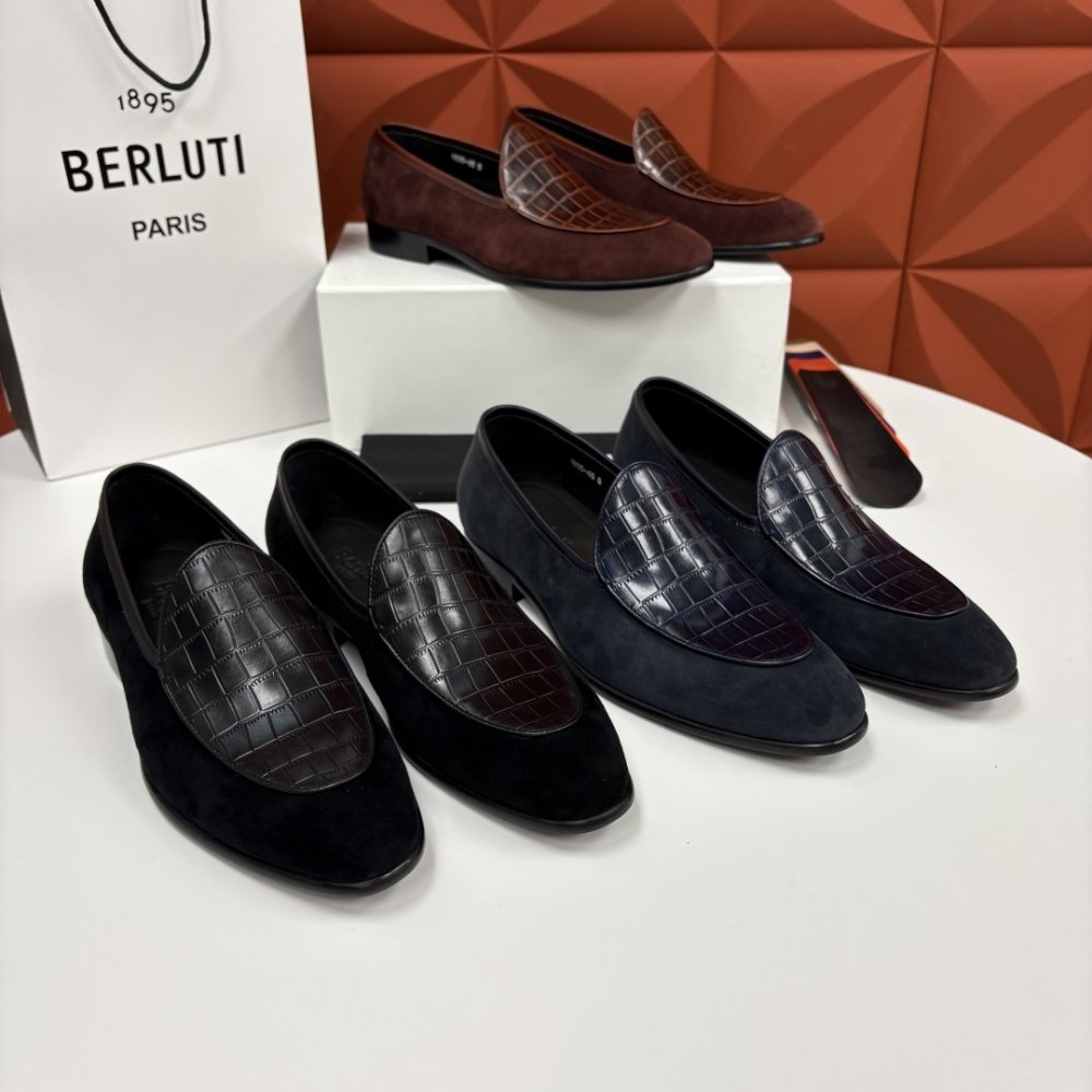 Shoes leather men's фото 6