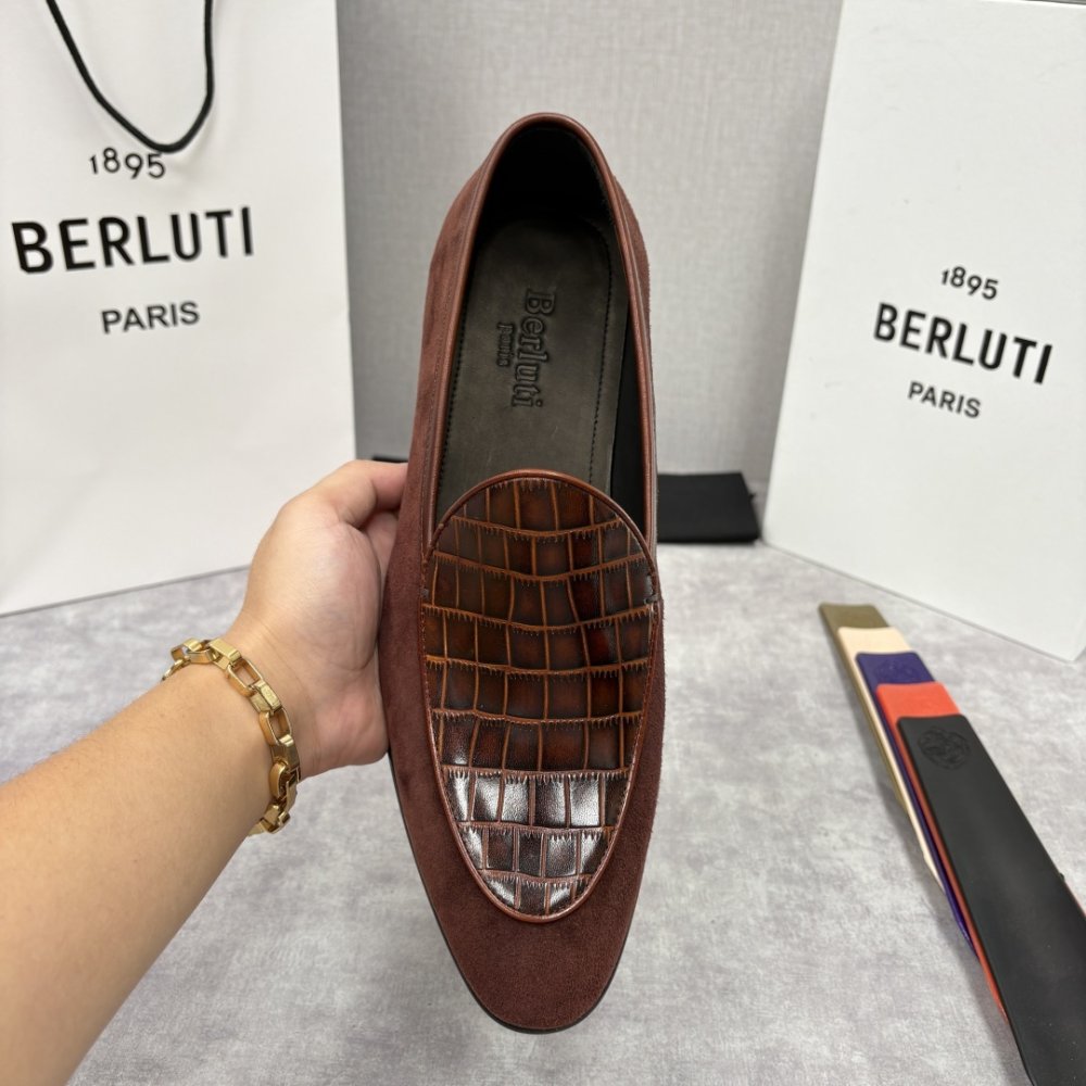 Shoes leather men's фото 6