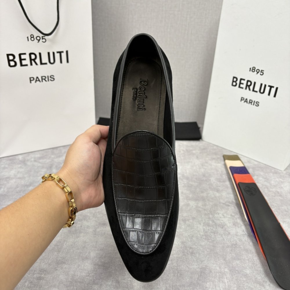 Shoes leather men's фото 6