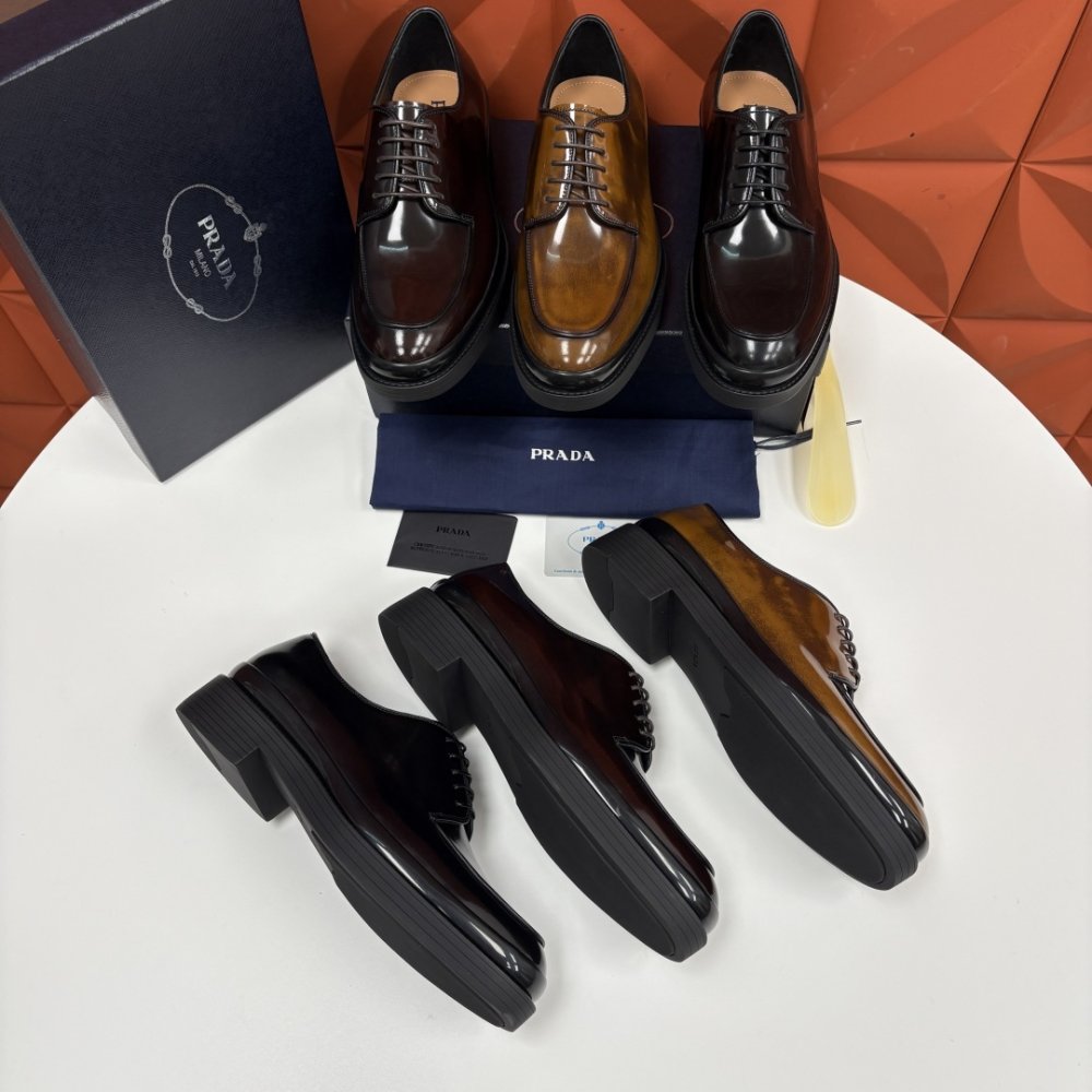 Туфли кожаные мужские фото 6