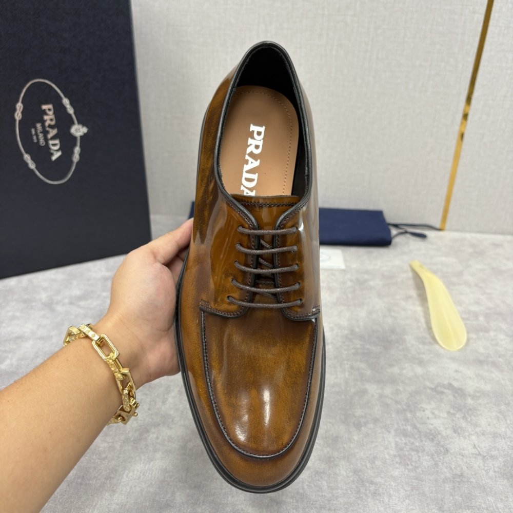 Shoes leather men's фото 6