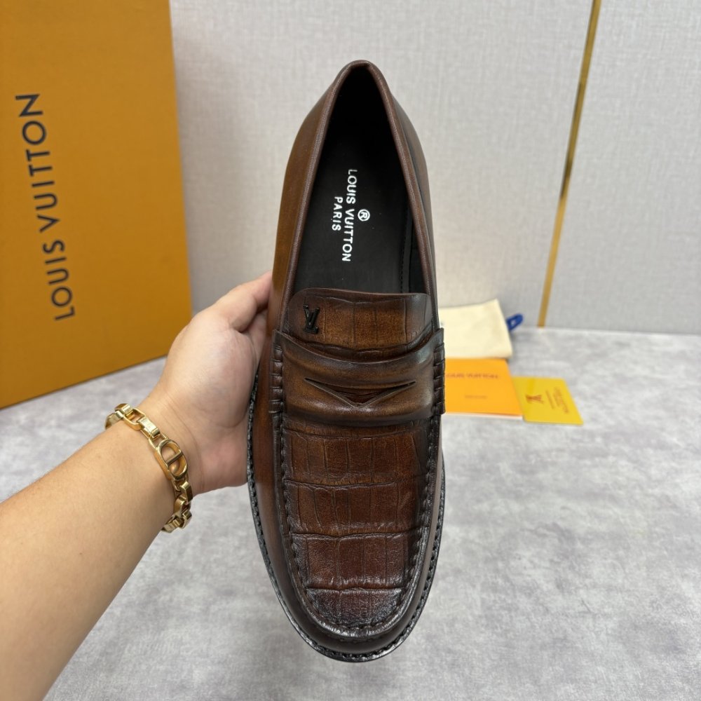 Shoes leather men's фото 6