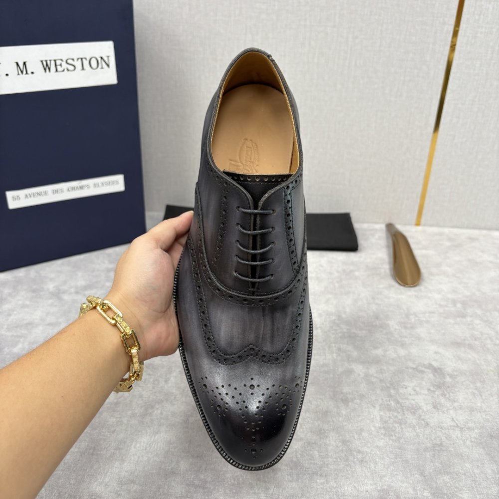 Туфли кожаные мужские фото 6