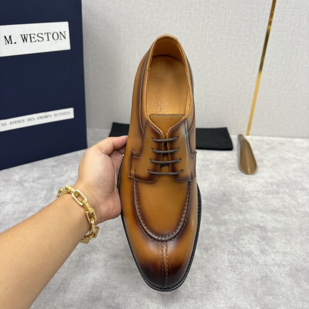 Туфли кожаные мужские фото 6