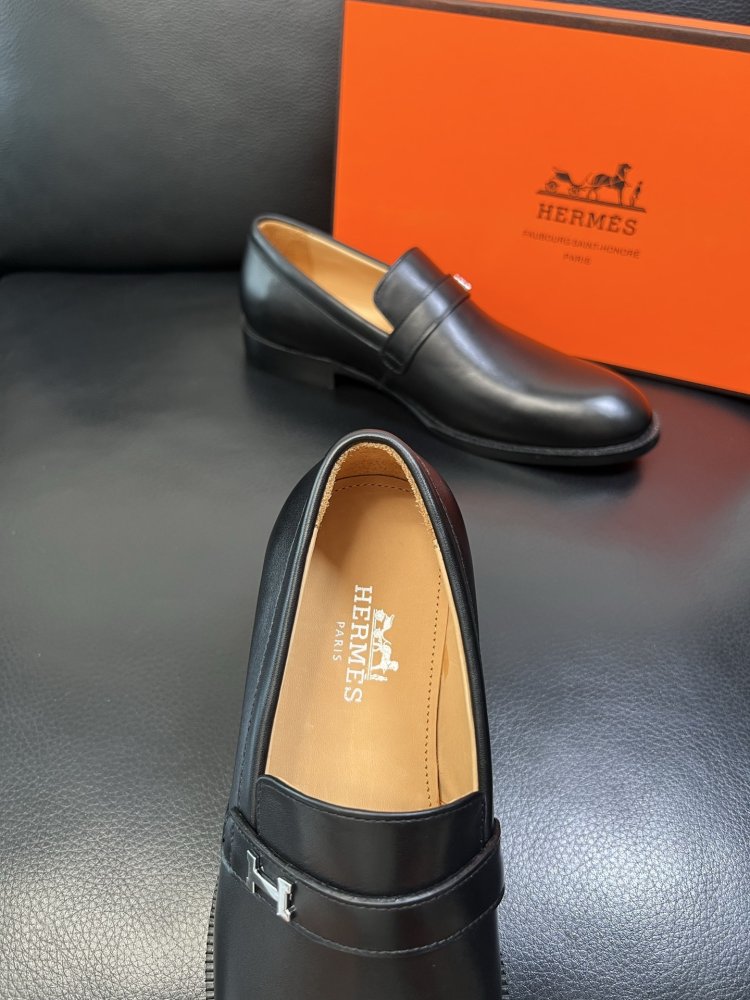 Shoes leather men's фото 7