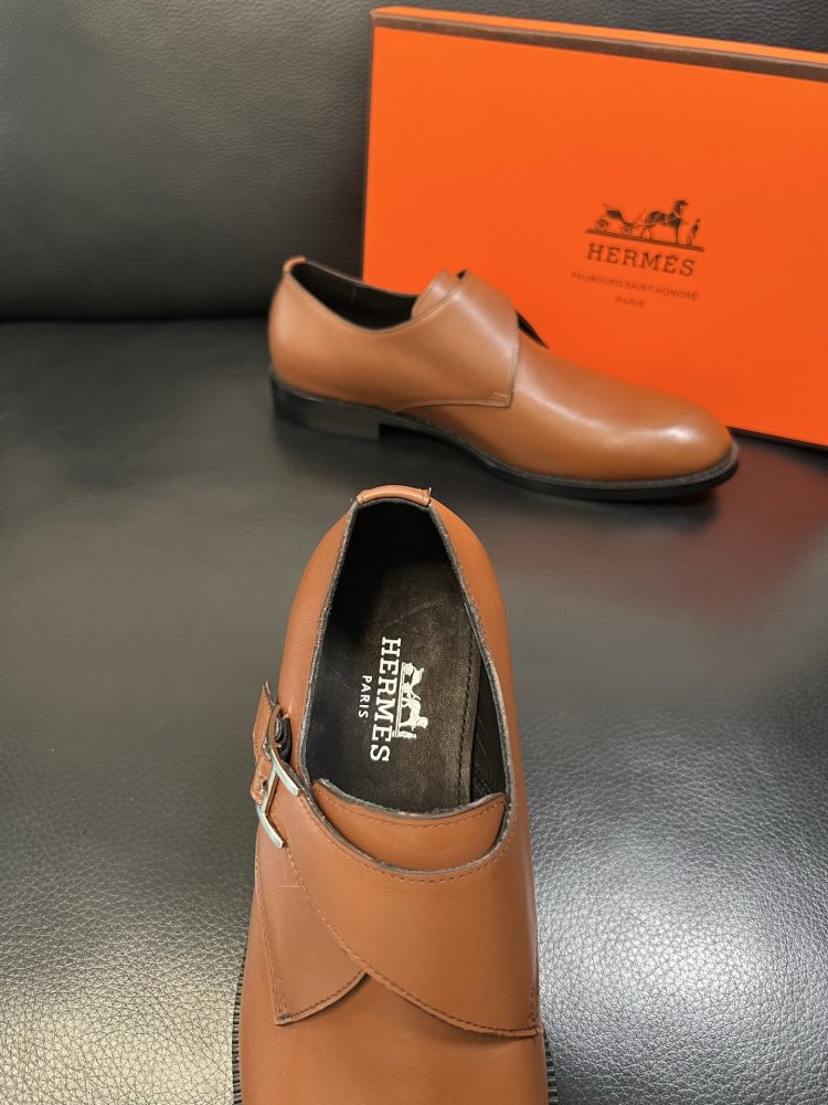 Shoes leather men's фото 7