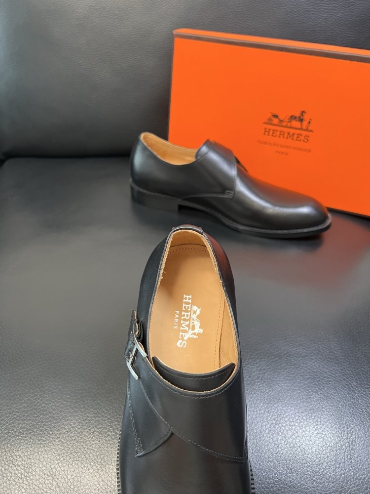 Shoes leather men's фото 7