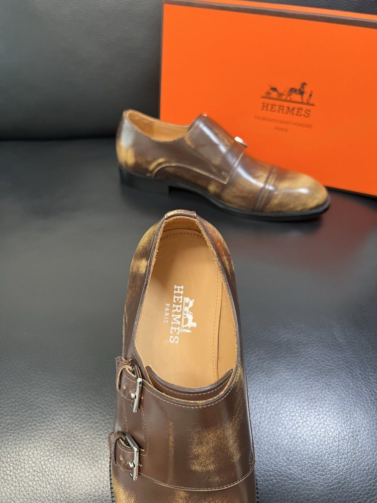 Туфли кожаные мужские фото 7