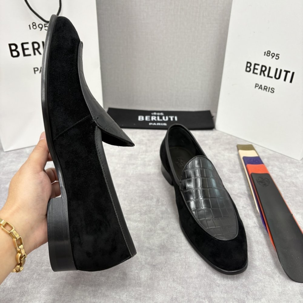 Shoes leather men's фото 7