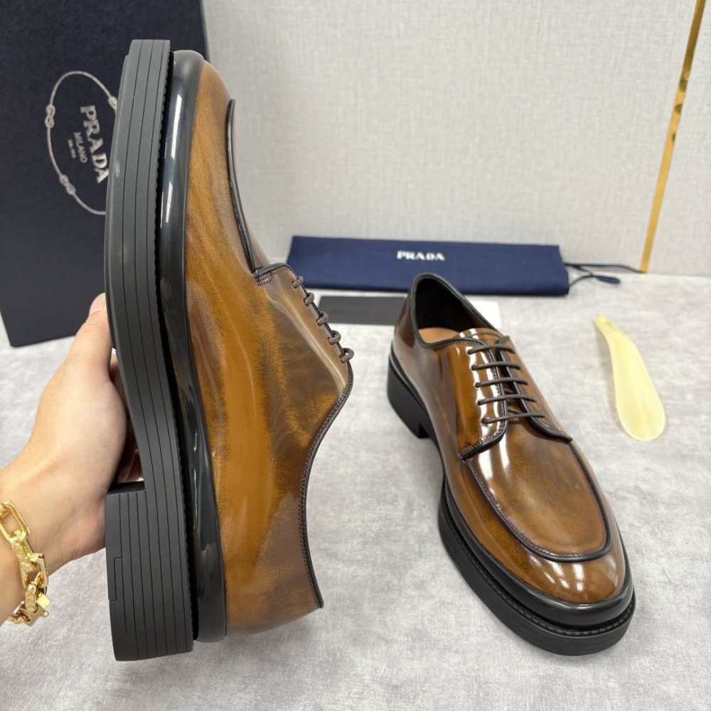 Shoes leather men's фото 7