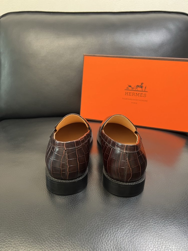 Shoes leather men's фото 8