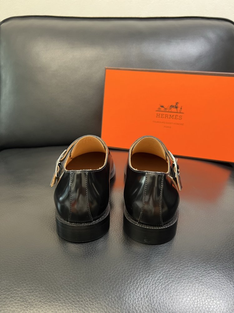 Shoes leather men's фото 8