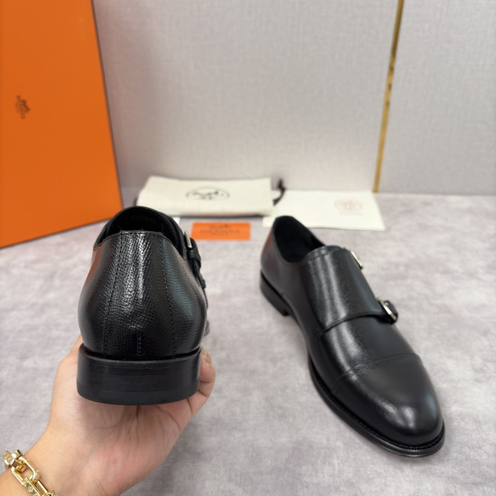 Shoes leather men's фото 8