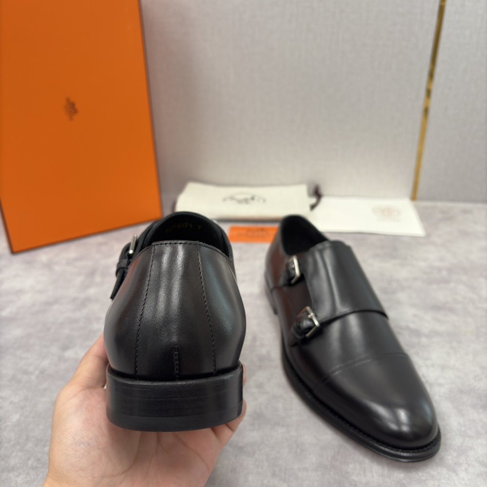 Shoes leather men's фото 8