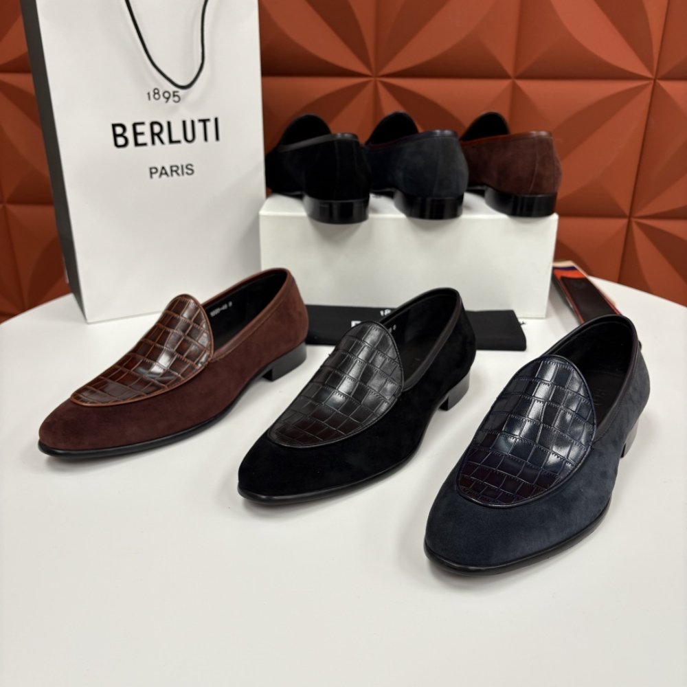 Shoes leather men's фото 8