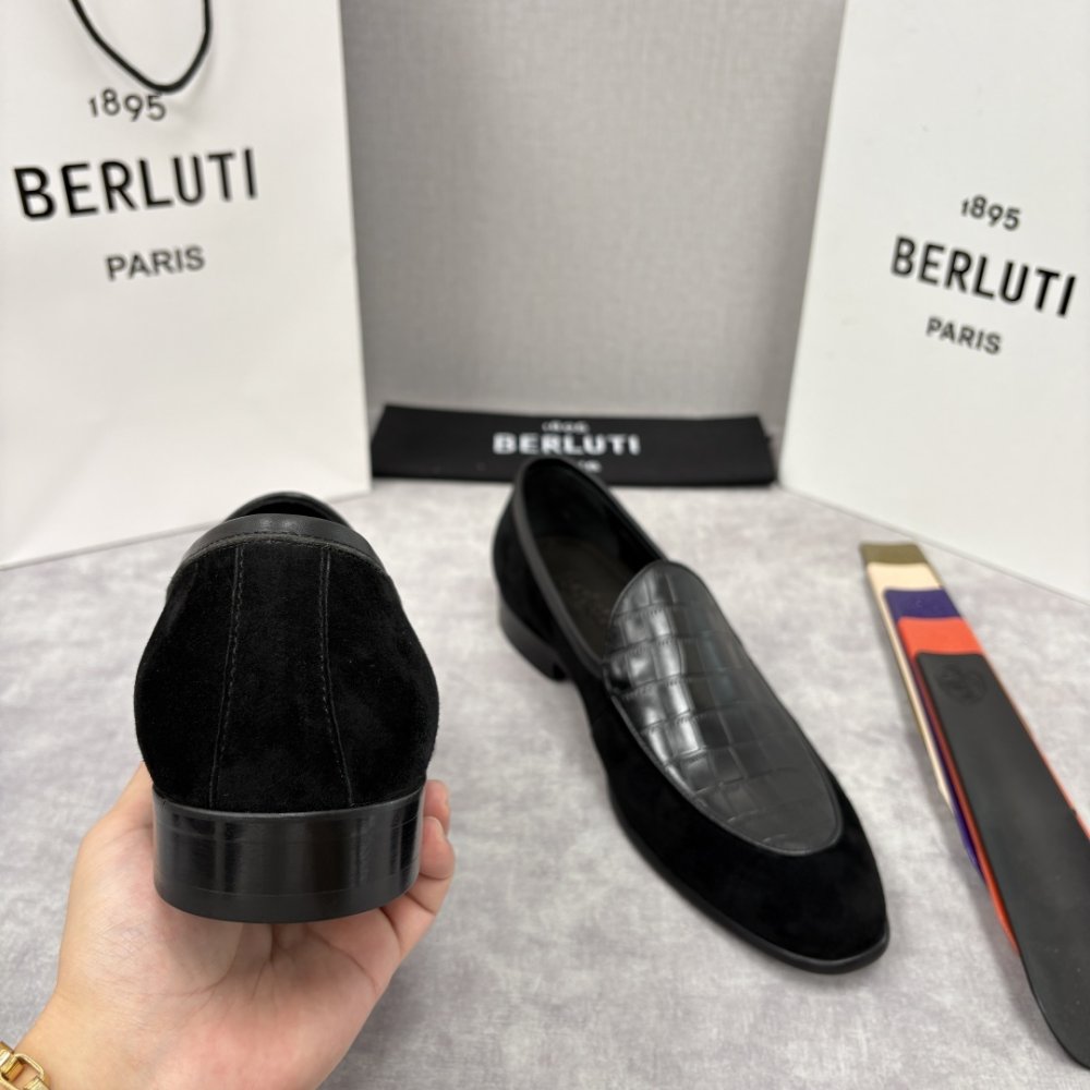 Shoes leather men's фото 8