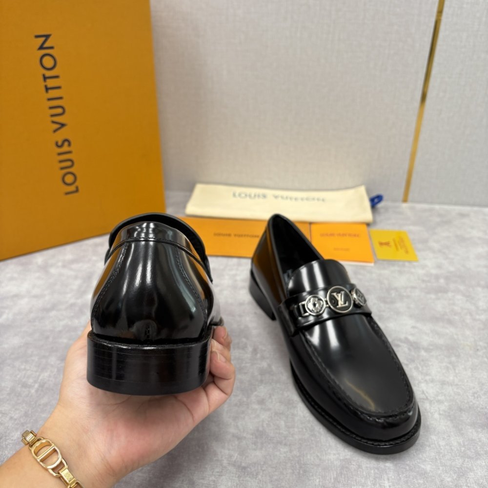 Shoes leather men's фото 8