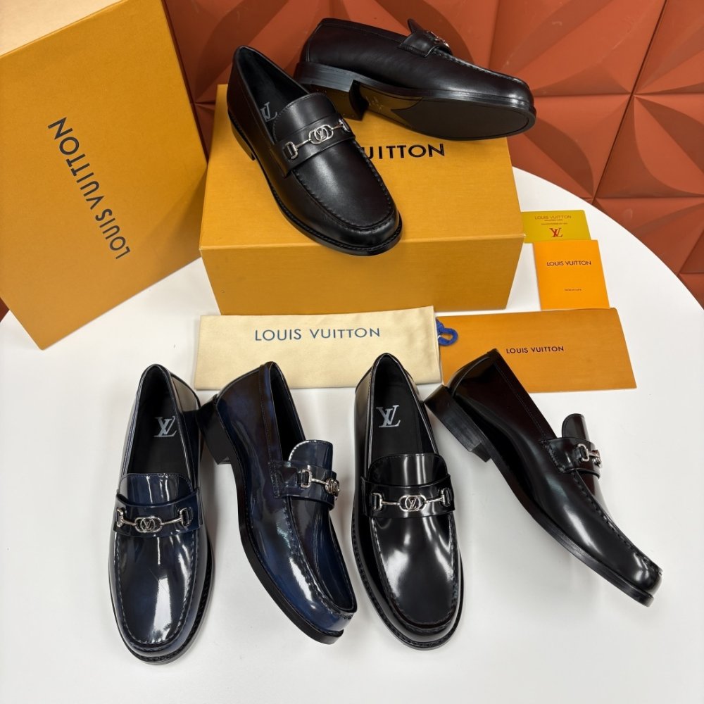 Shoes leather men's фото 8