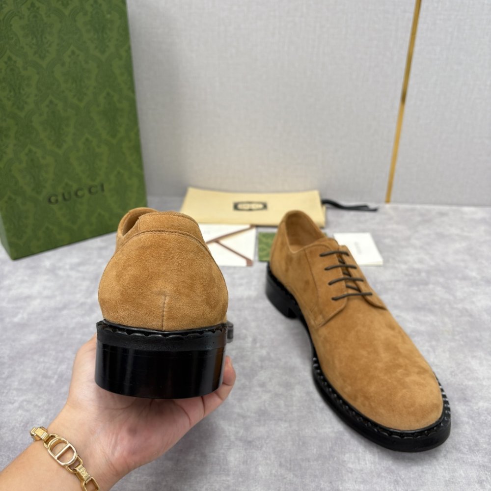 Туфли кожаные мужские фото 8