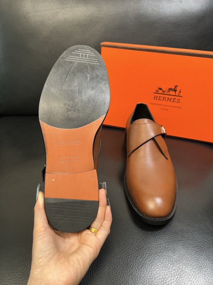 Shoes leather men's фото 9