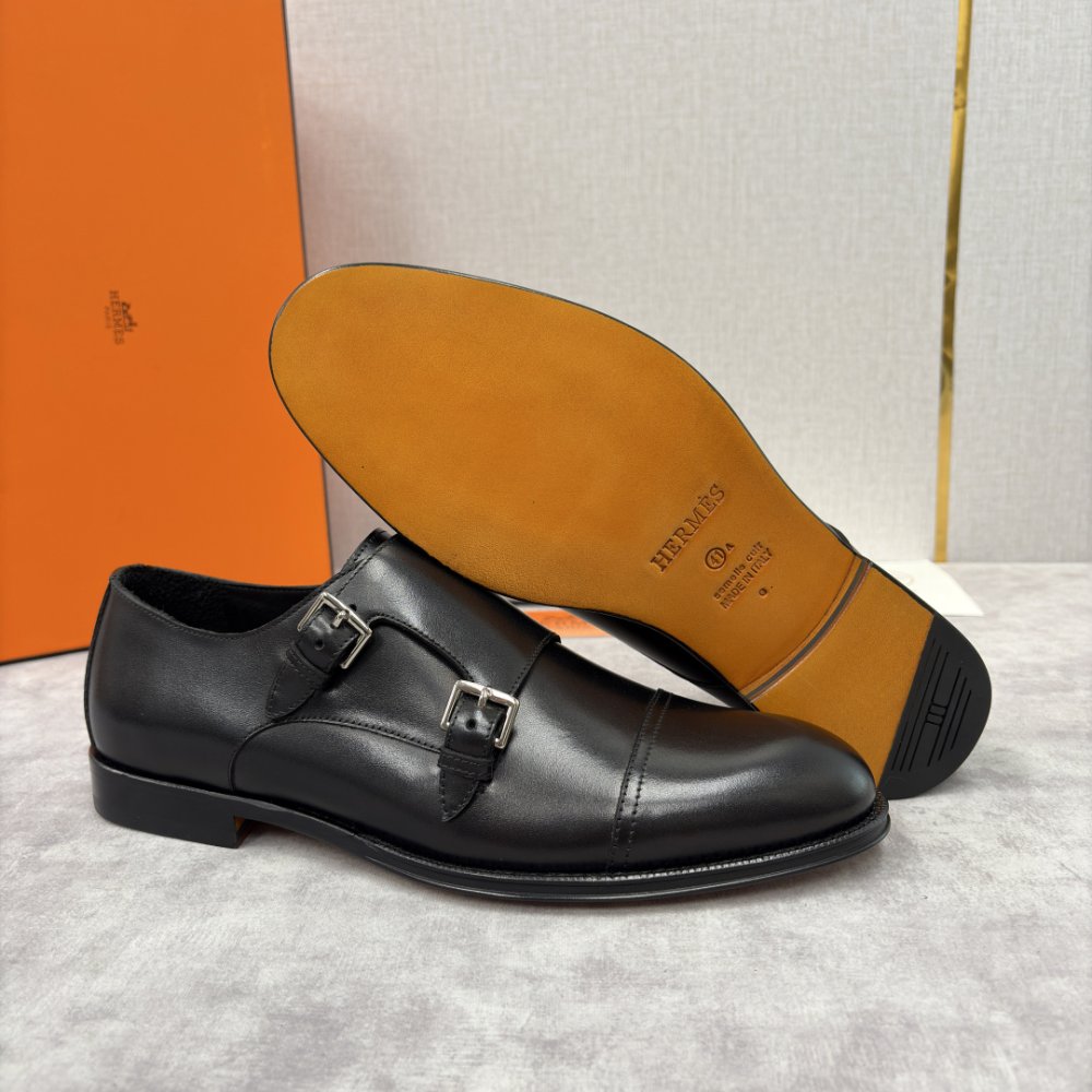 Shoes leather men's фото 9