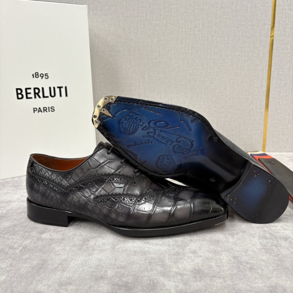 Туфли кожаные мужские фото 9