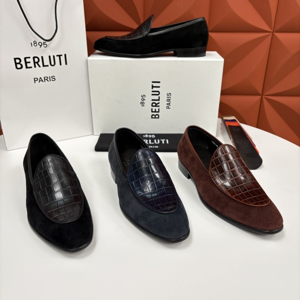 Shoes leather men's фото 9