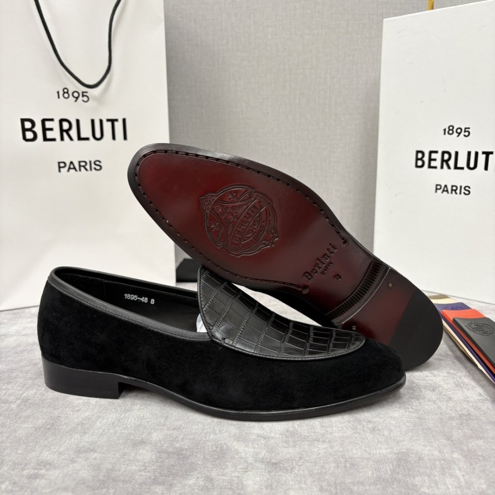 Shoes leather men's фото 9