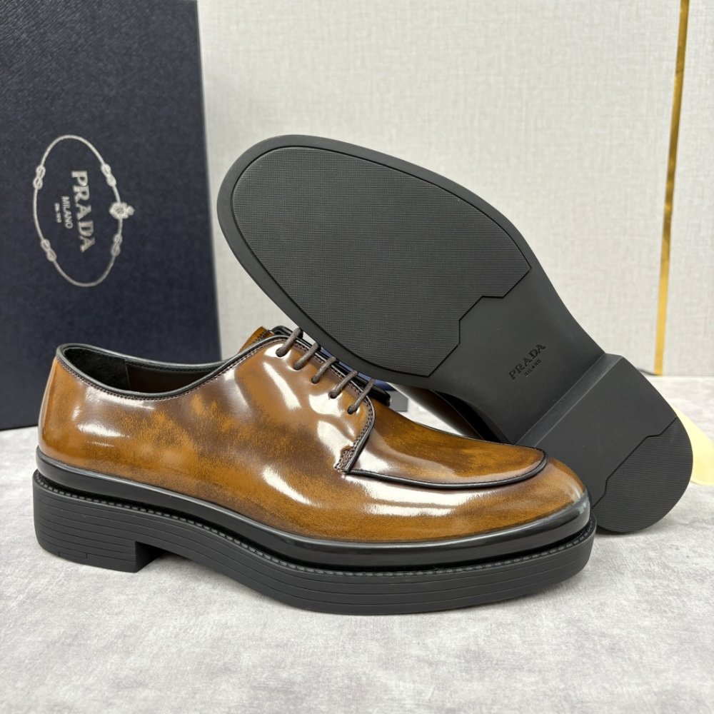 Shoes leather men's фото 9