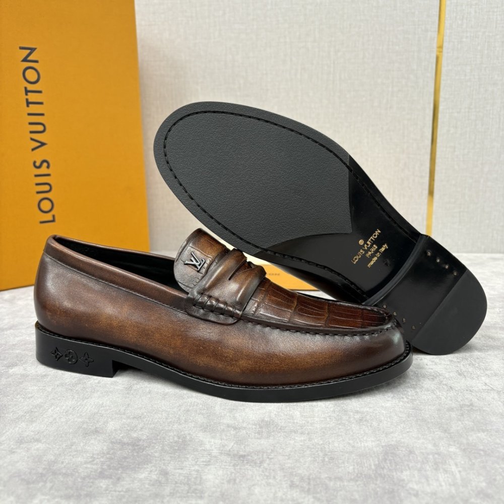 Shoes leather men's фото 9