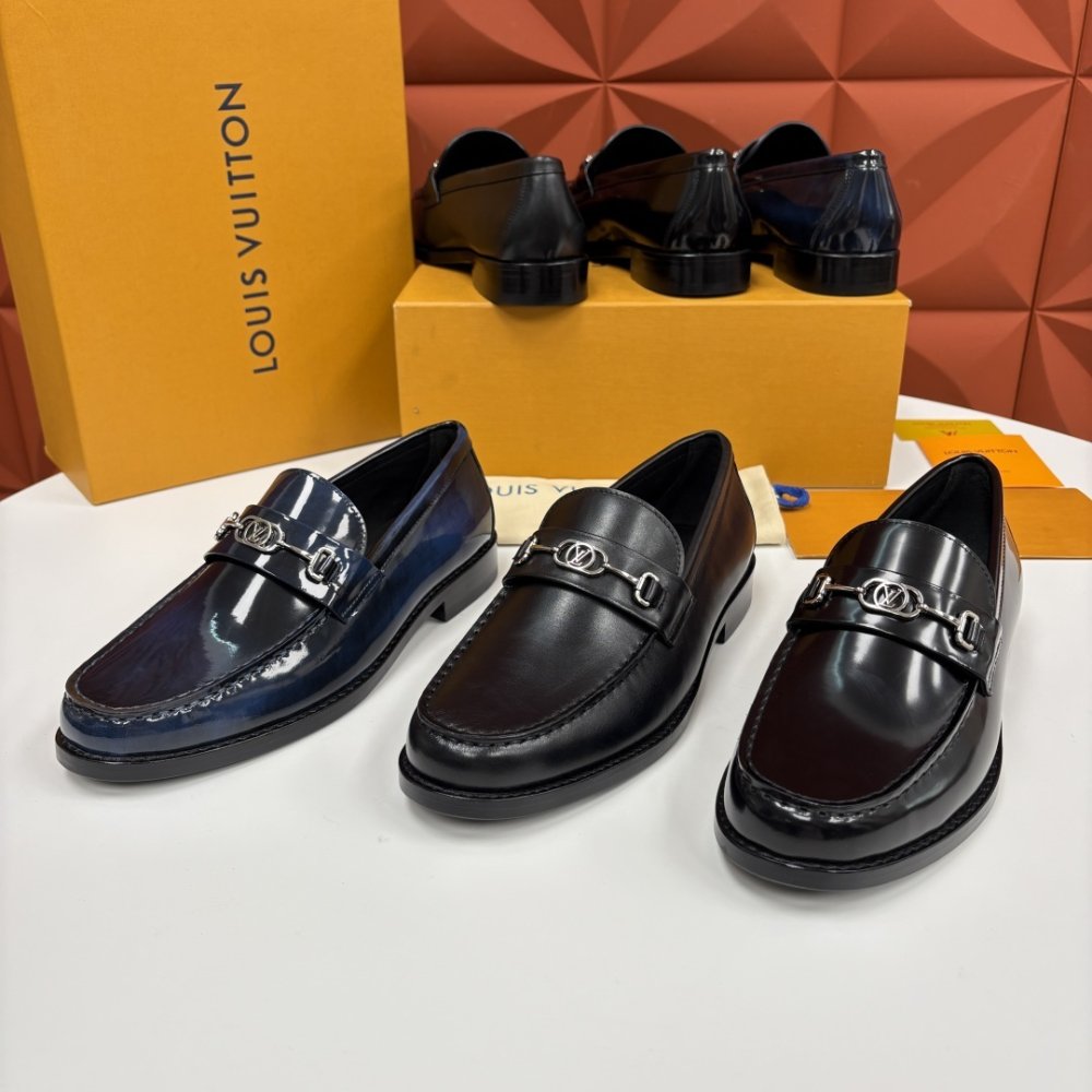 Shoes leather men's фото 9