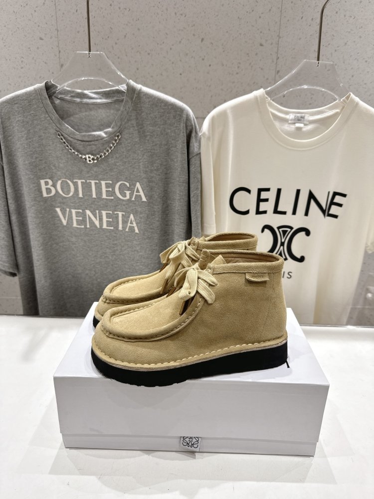 Shoes leather on lace women's фото 3