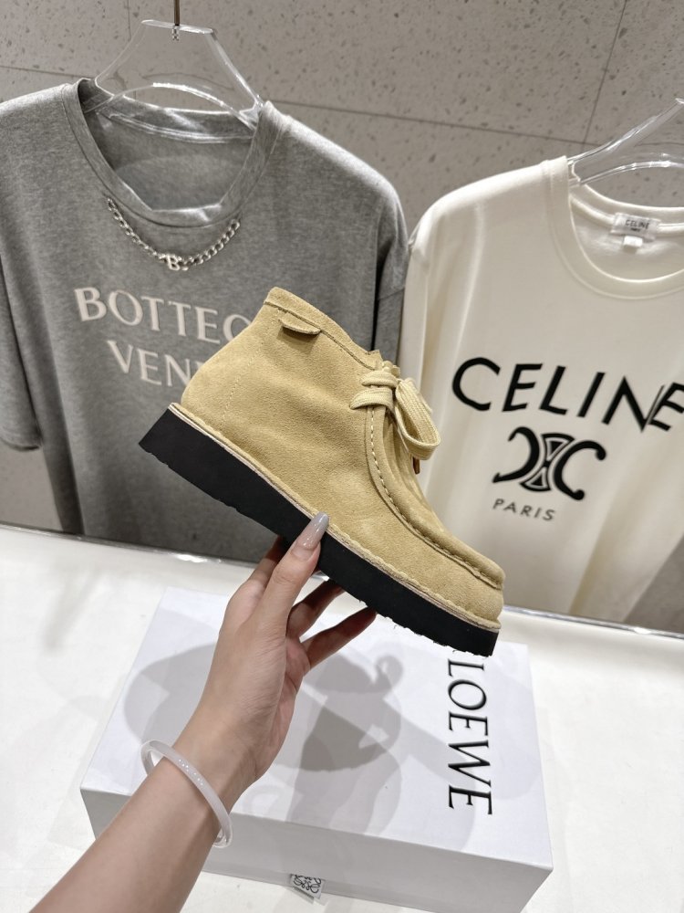 Shoes leather on lace women's фото 5