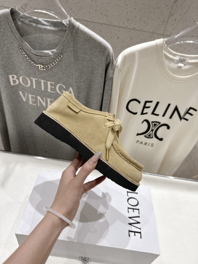 Shoes leather on lace women's фото 5