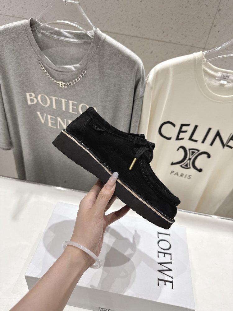 Shoes leather on lace women's фото 5