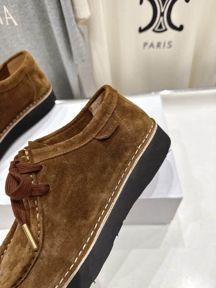 Shoes leather on lace women's фото 6