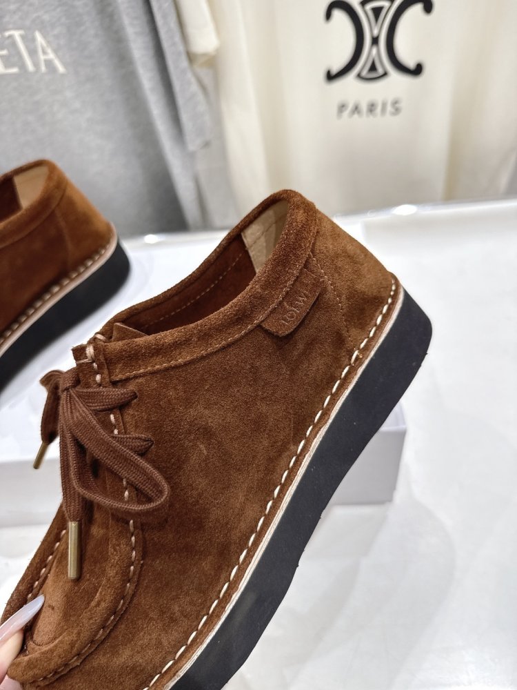 Туфли кожаные на шнуровке женские фото 7