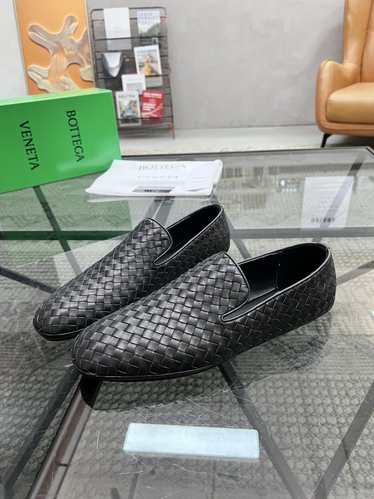 Туфлі шкіряні плетені чоловічі