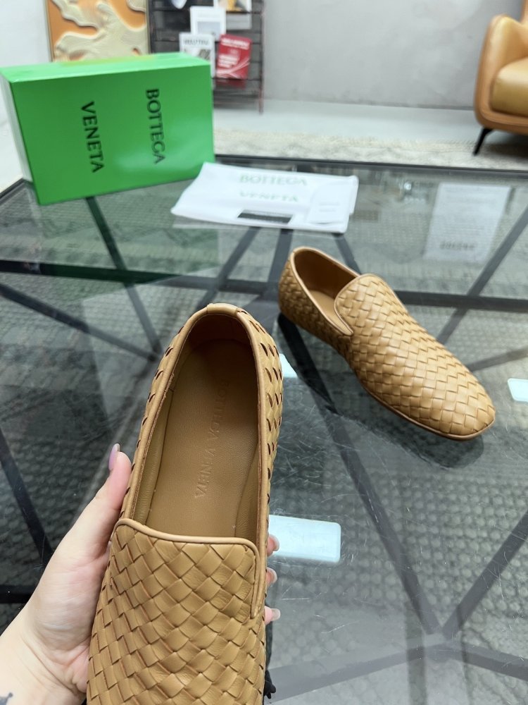 Туфлі шкіряні плетені чоловічі фото 7