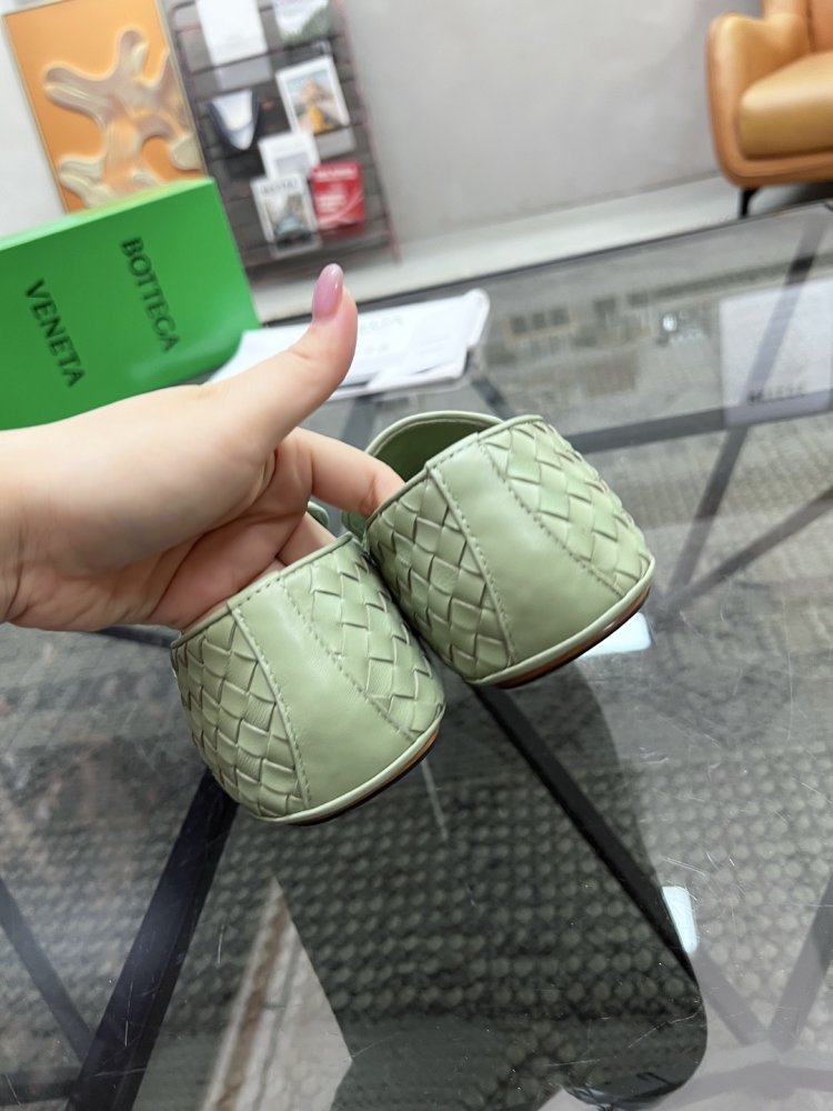 Shoes leather braided men's фото 8