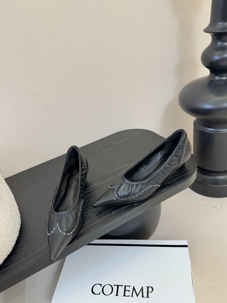 Туфли кожаные с острым носком фото 3