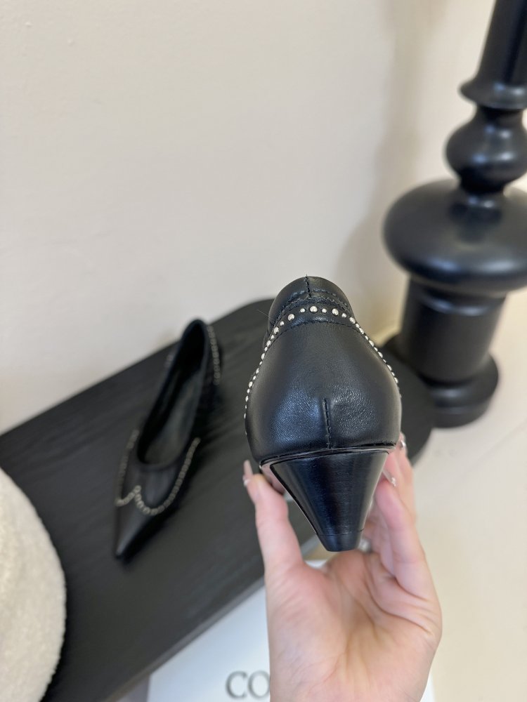 Туфли кожаные с острым носком фото 7