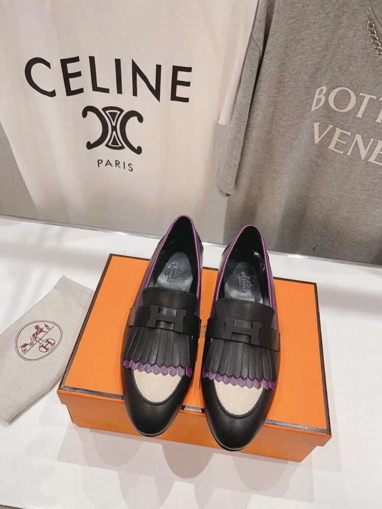 Shoes leather women's