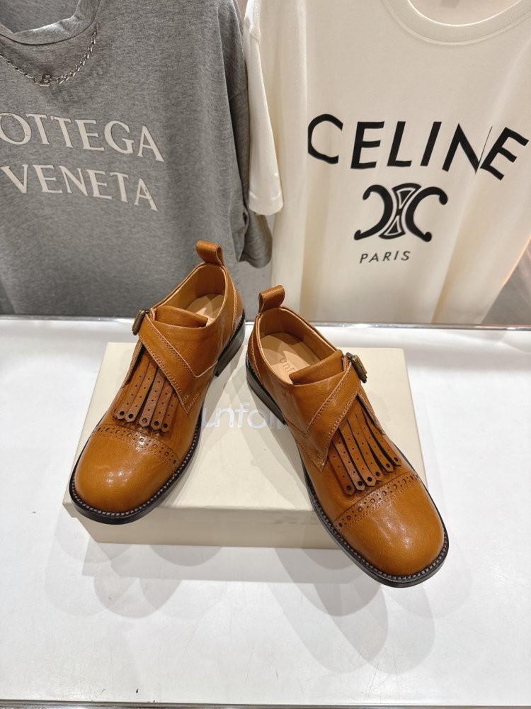 Туфли кожаные женские фото 2