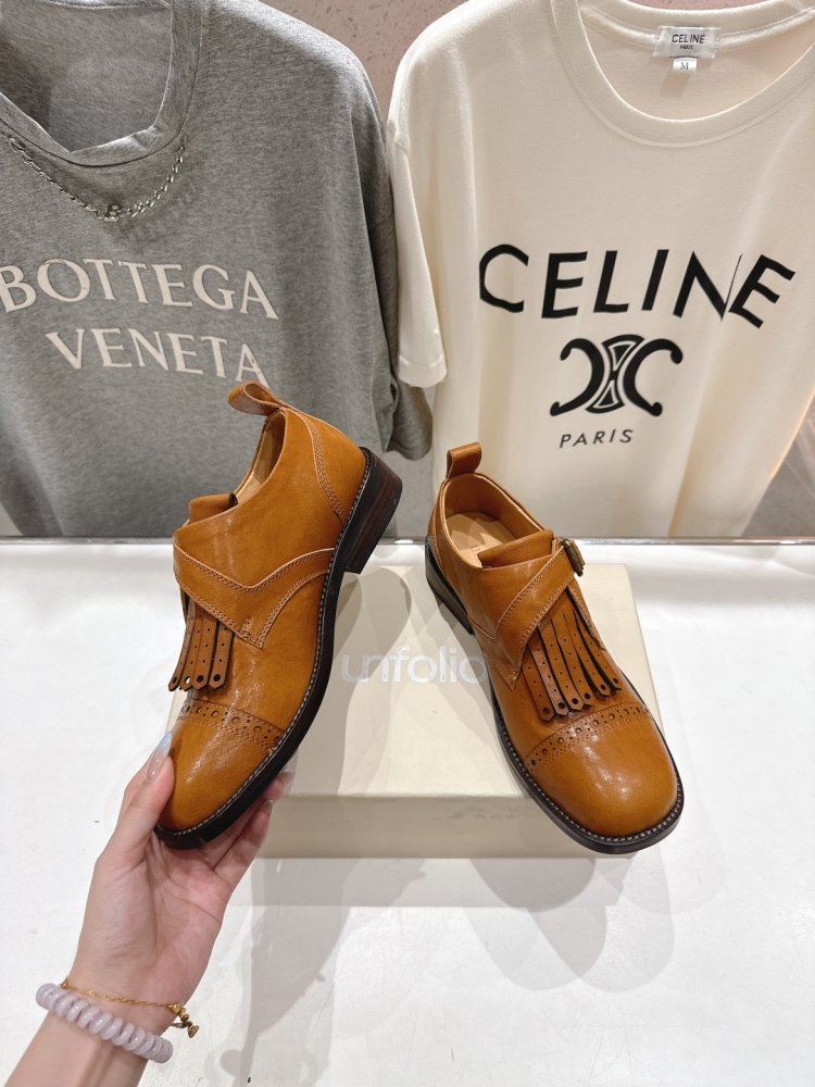 Туфли кожаные женские фото 4