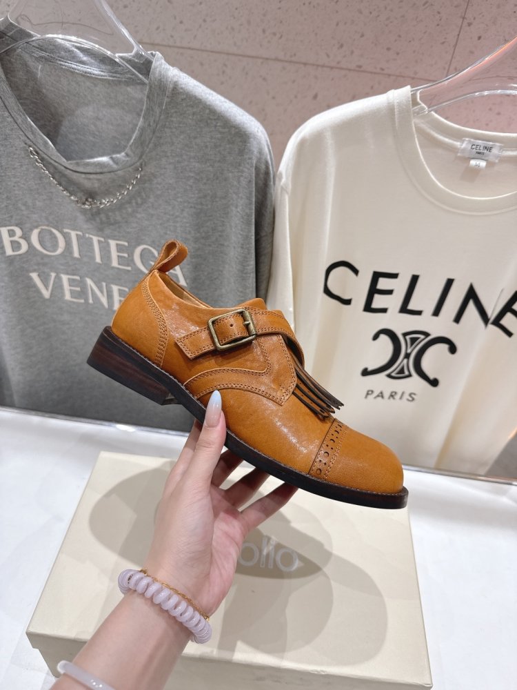 Туфли кожаные женские фото 5