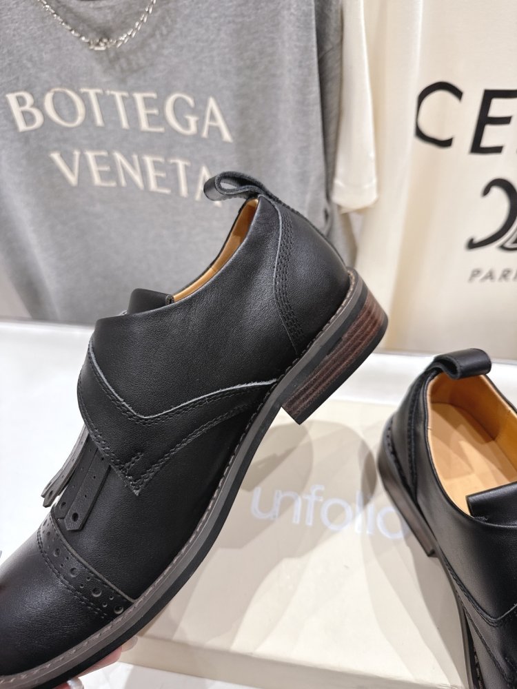 Shoes leather women's фото 6